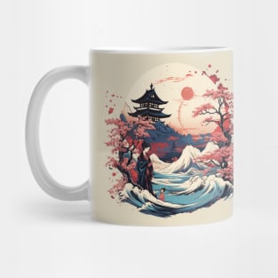 JAPANESE WOODBLOCK PRINT Mug